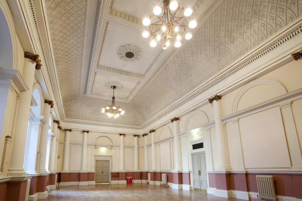 council chamber at shoreditch town hall
